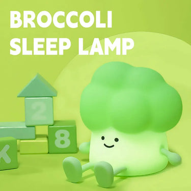 Lampe de Nuit LED Brocoli Mignon Bébé-Lampe Veilleuse